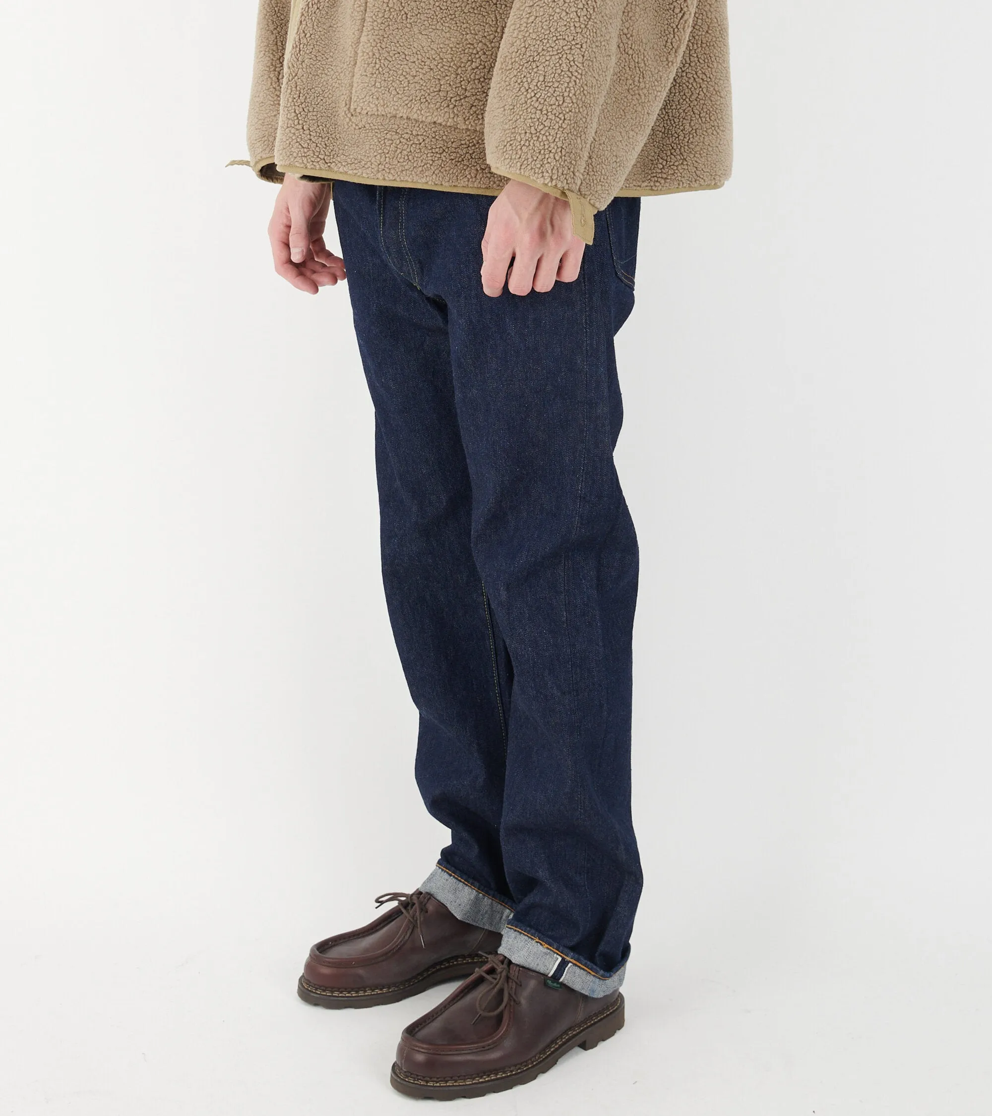 105 Standard Selvedge Denim Jeans Dark Blue