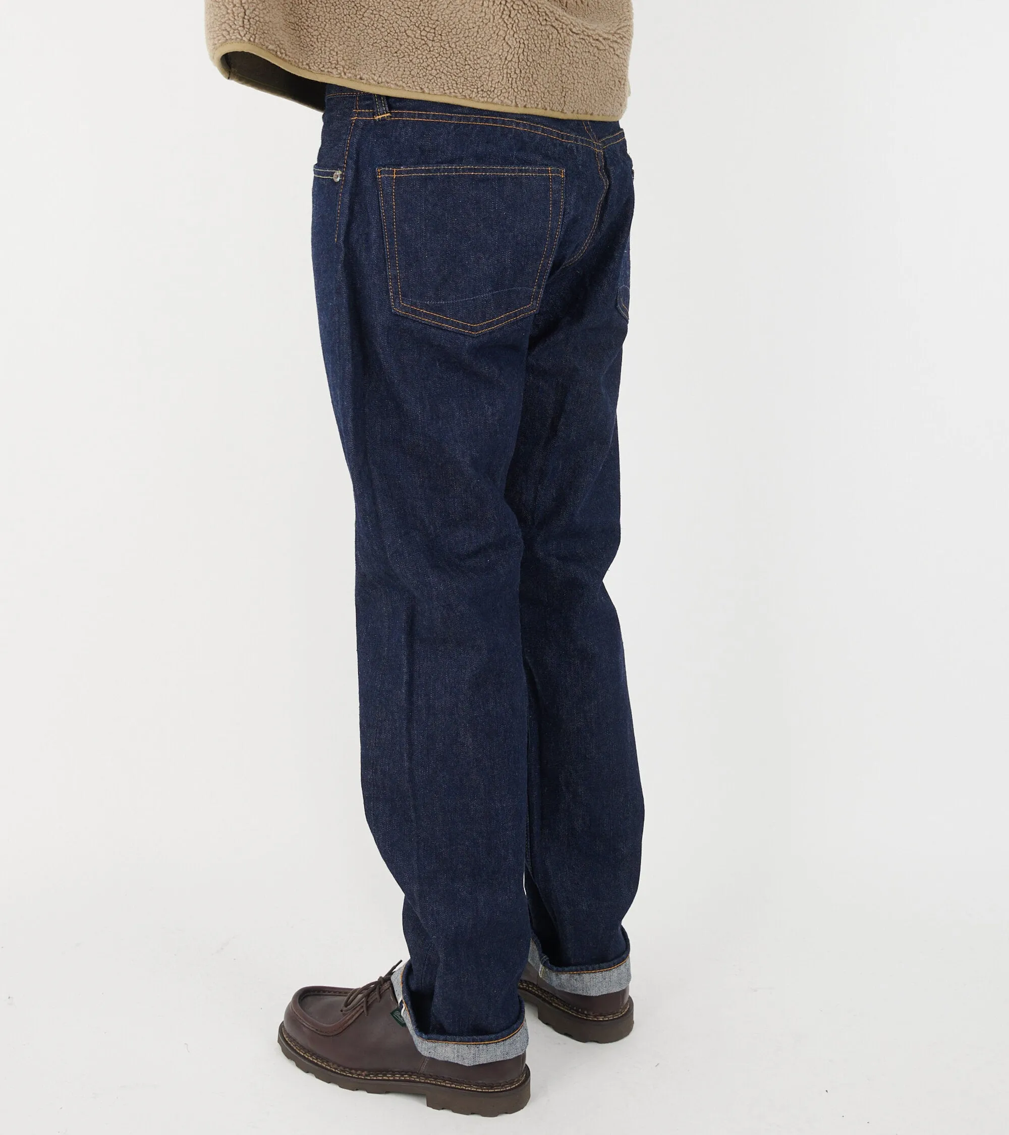 105 Standard Selvedge Denim Jeans Dark Blue