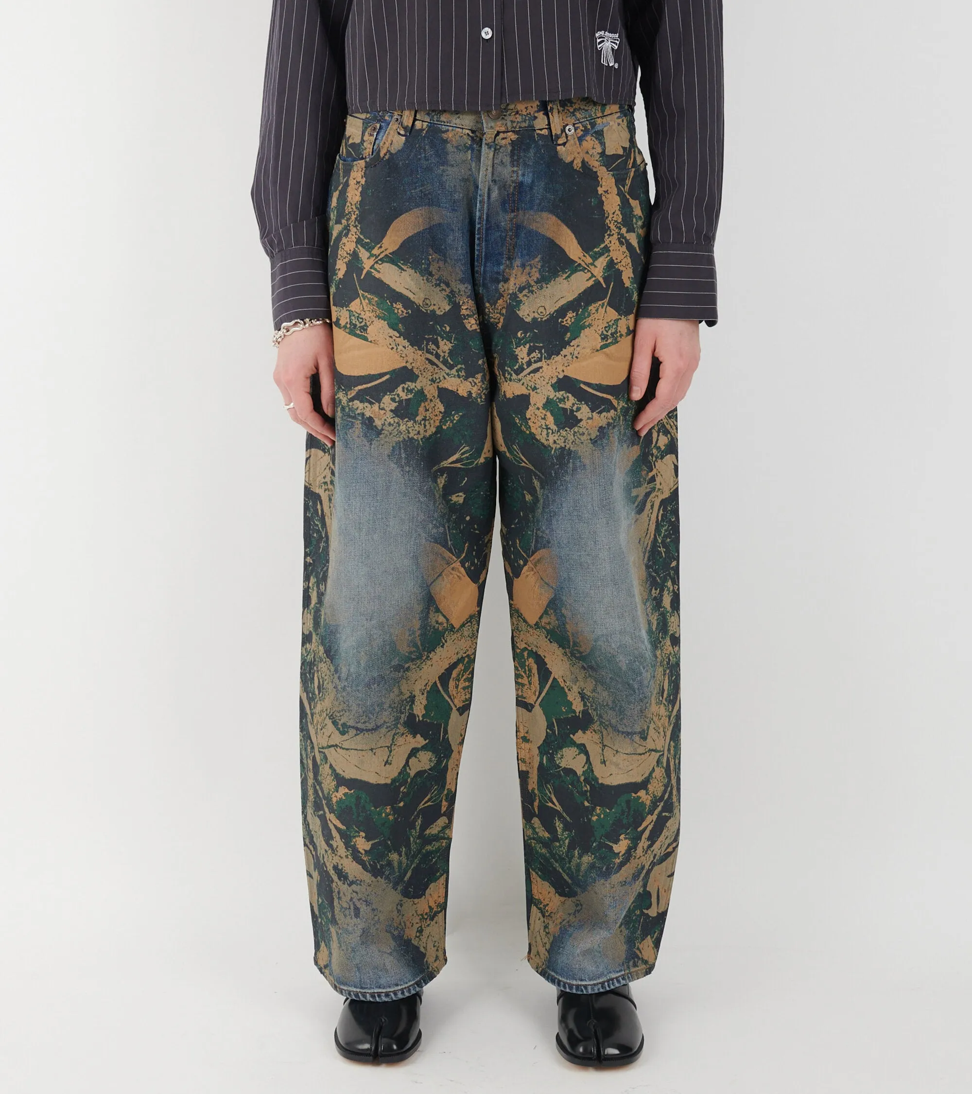 2023 Super Baggy Fit Jeans Denim Mossy Oak