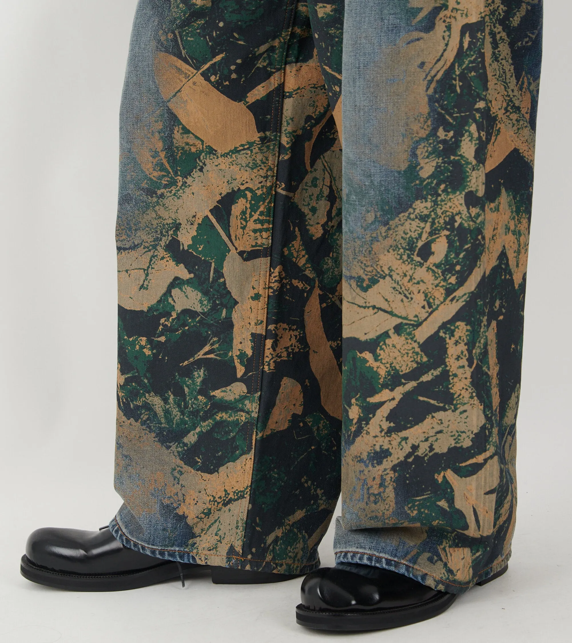 2023 Super Baggy Fit Jeans Denim Mossy Oak