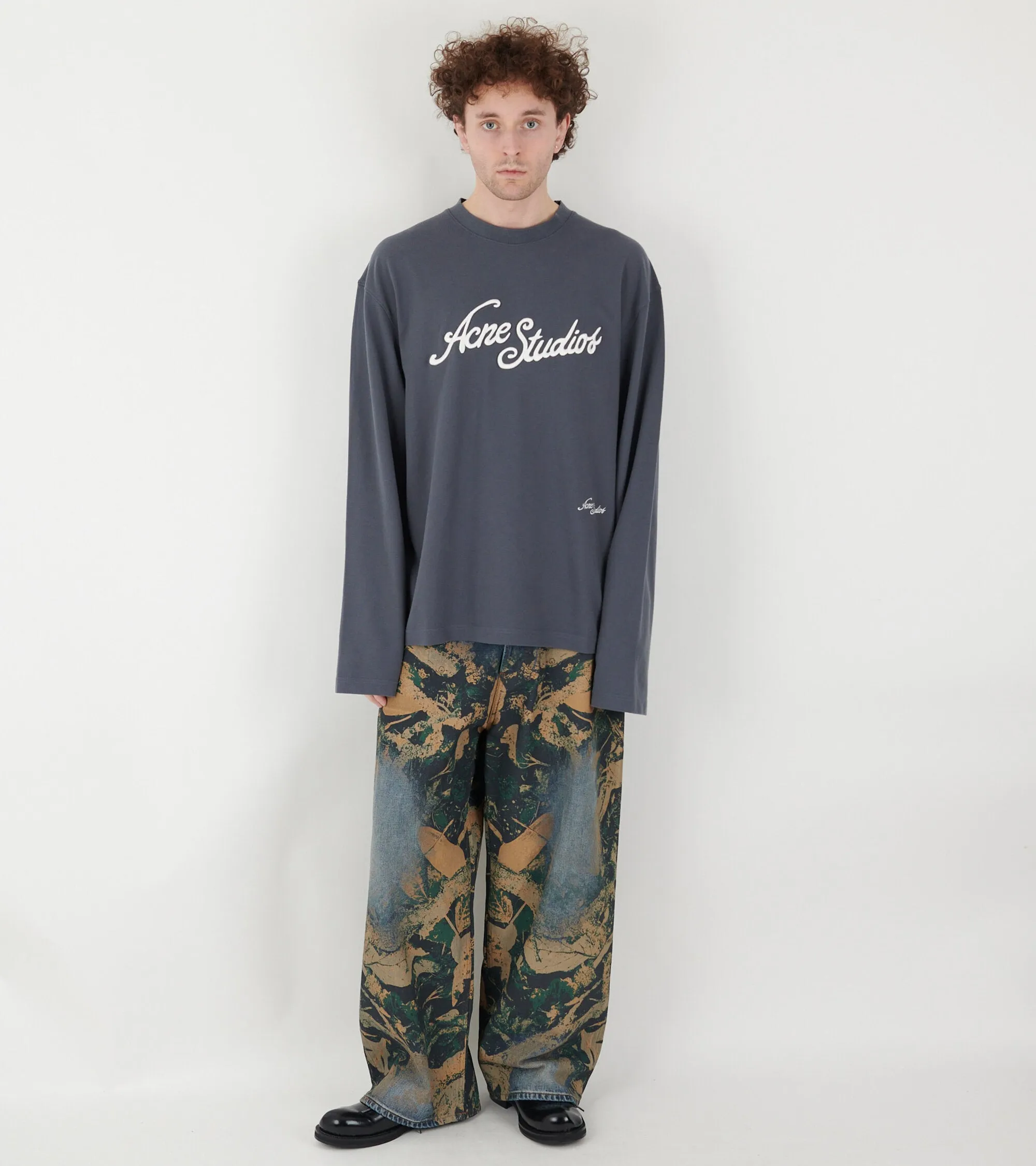 2023 Super Baggy Fit Jeans Denim Mossy Oak
