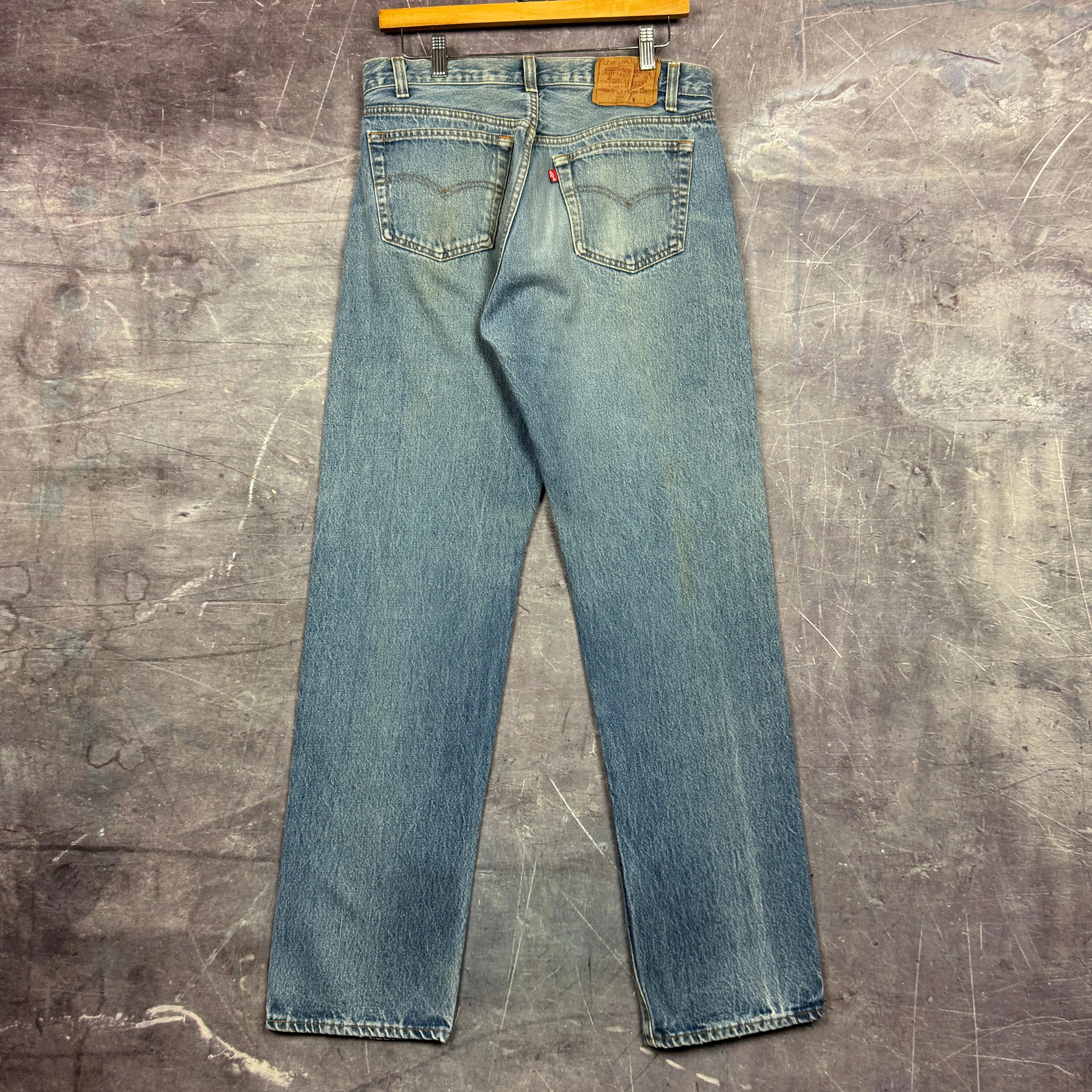 80s Light Wash Levi's 501 Denim Jeans 31x33 0641