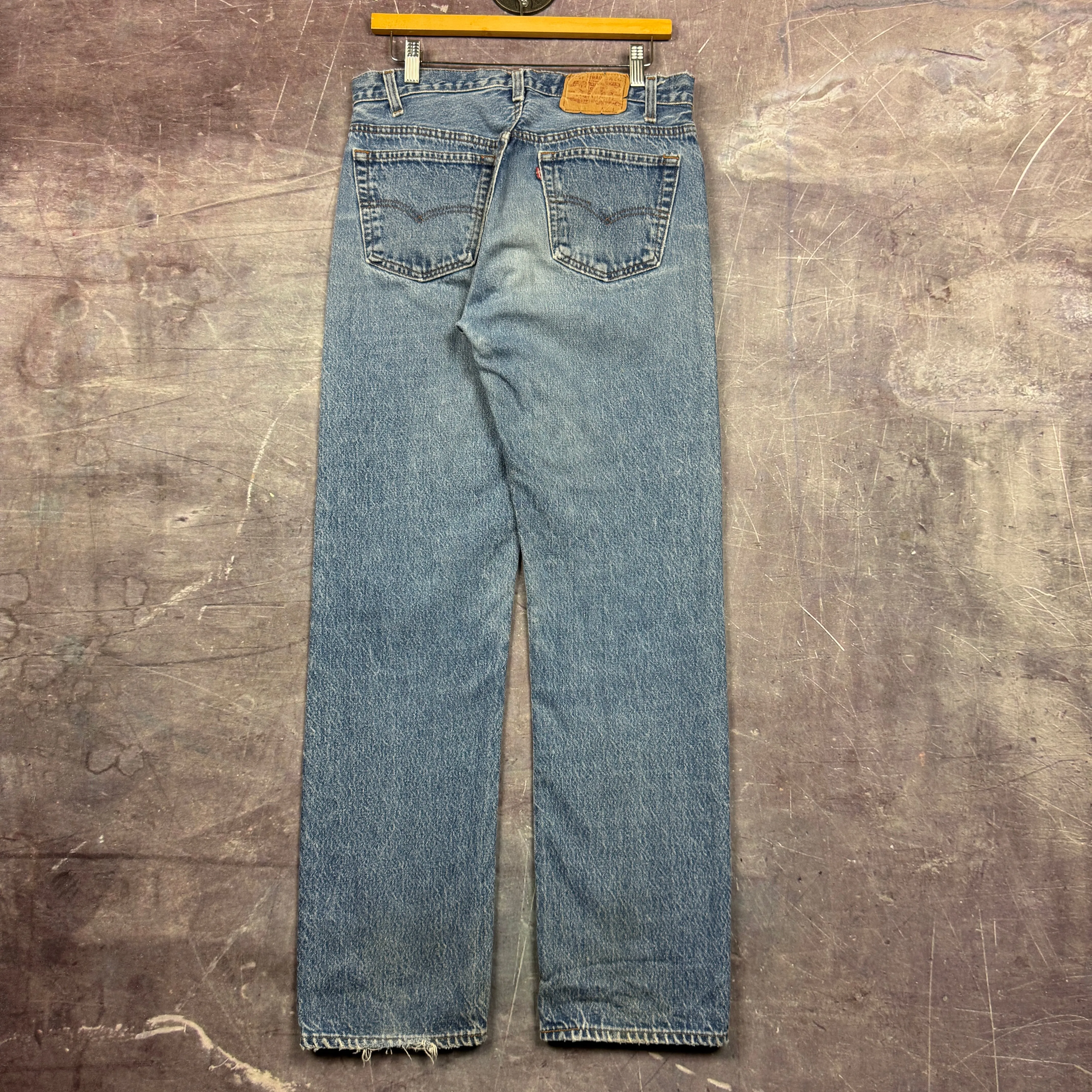 80s Light Wash Levi's 501 XX Denim Jeans 32x32.5 2232