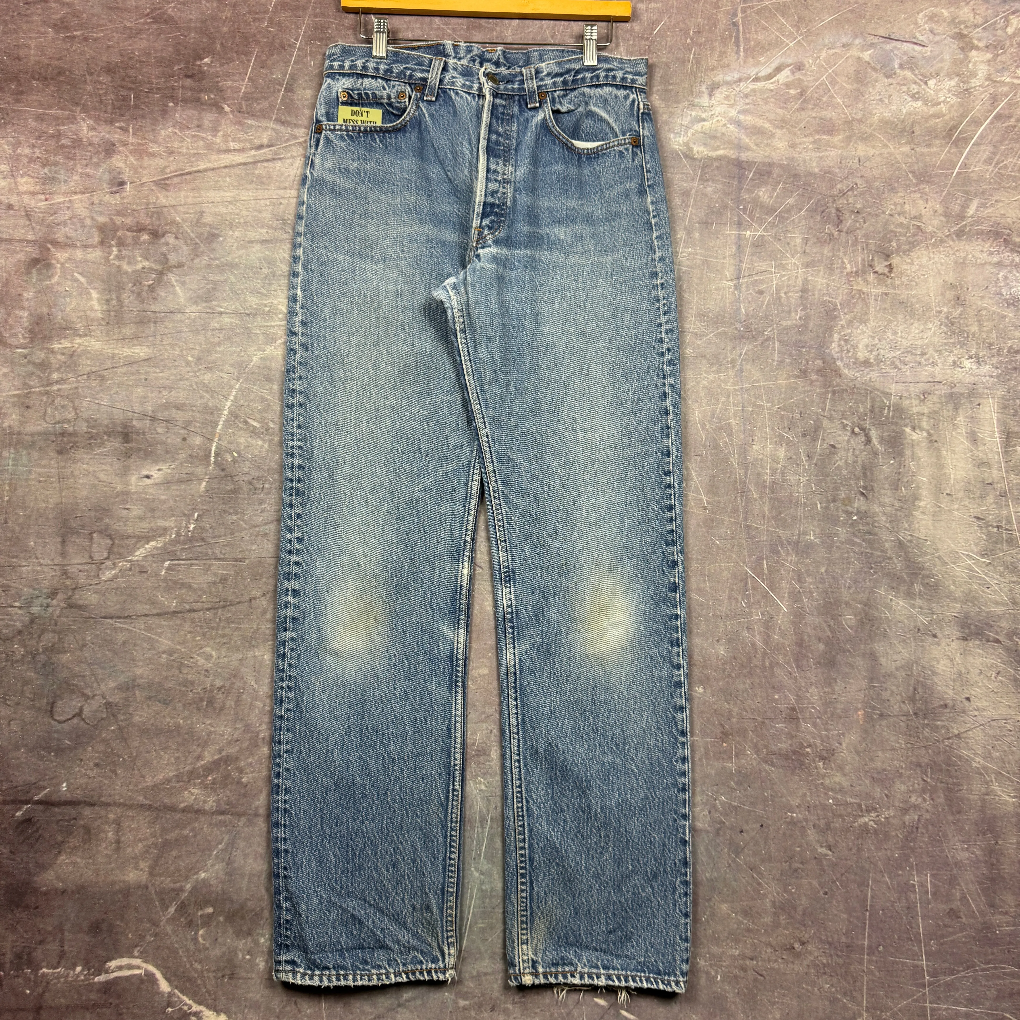 80s Light Wash Levi's 501 XX Denim Jeans 32x32.5 2232