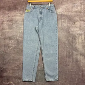 90s Light Wash Levi's 550 Denim Jeans 30x30 2074