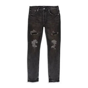 BIG KNEE BLOWOUTS BLUE  SKINNY JEANS