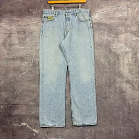 Early 00s Light Wash Levi's 501 Denim Jeans 34x31.5 0655