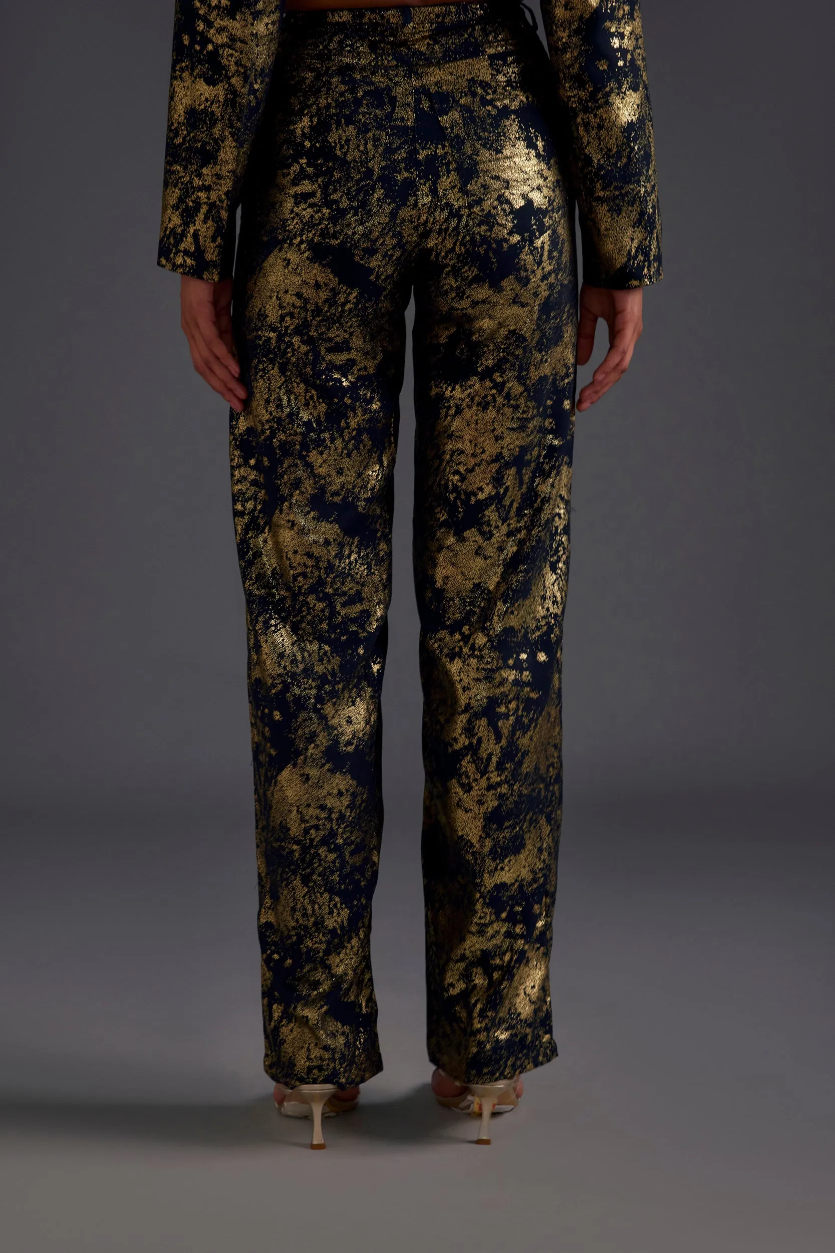 Gold Heathermoss Trousers
