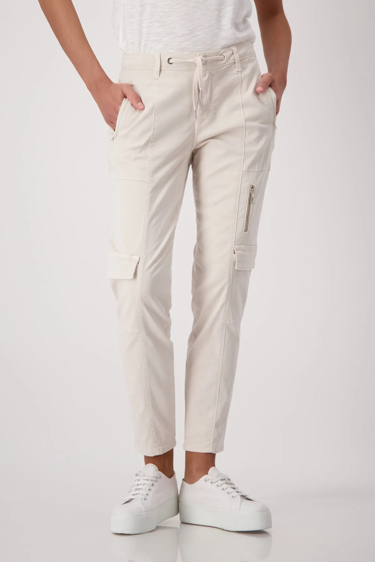 MONARI Cream Trouser