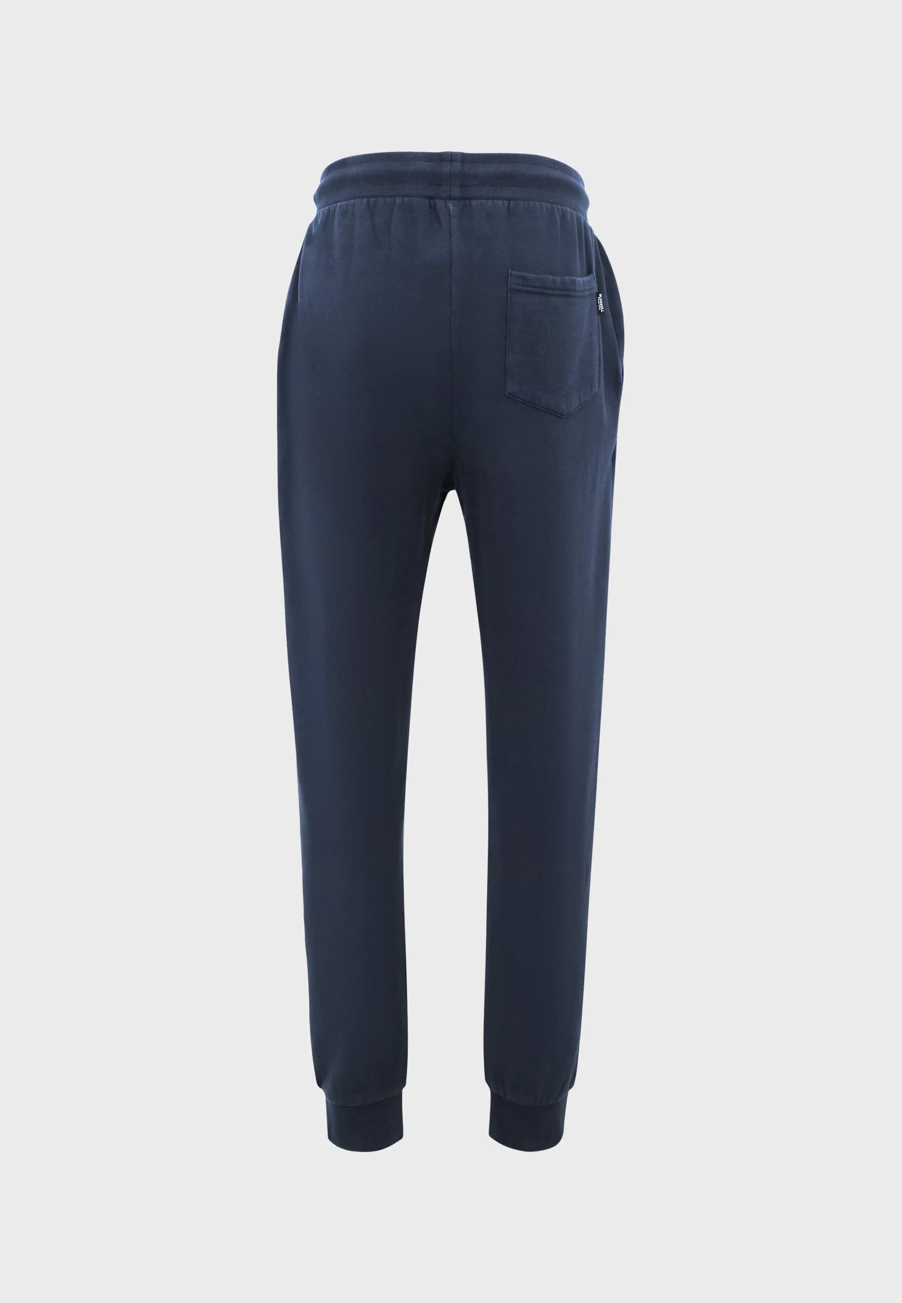 Oversized spectral-reflective Logo Garment Dyed Jogger Navy Blue