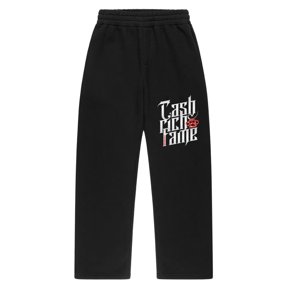 Oversized Sweatpants "CASH & FAME"