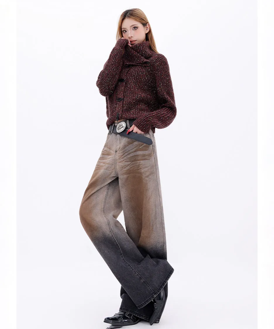 Washed Gradient Jeans
