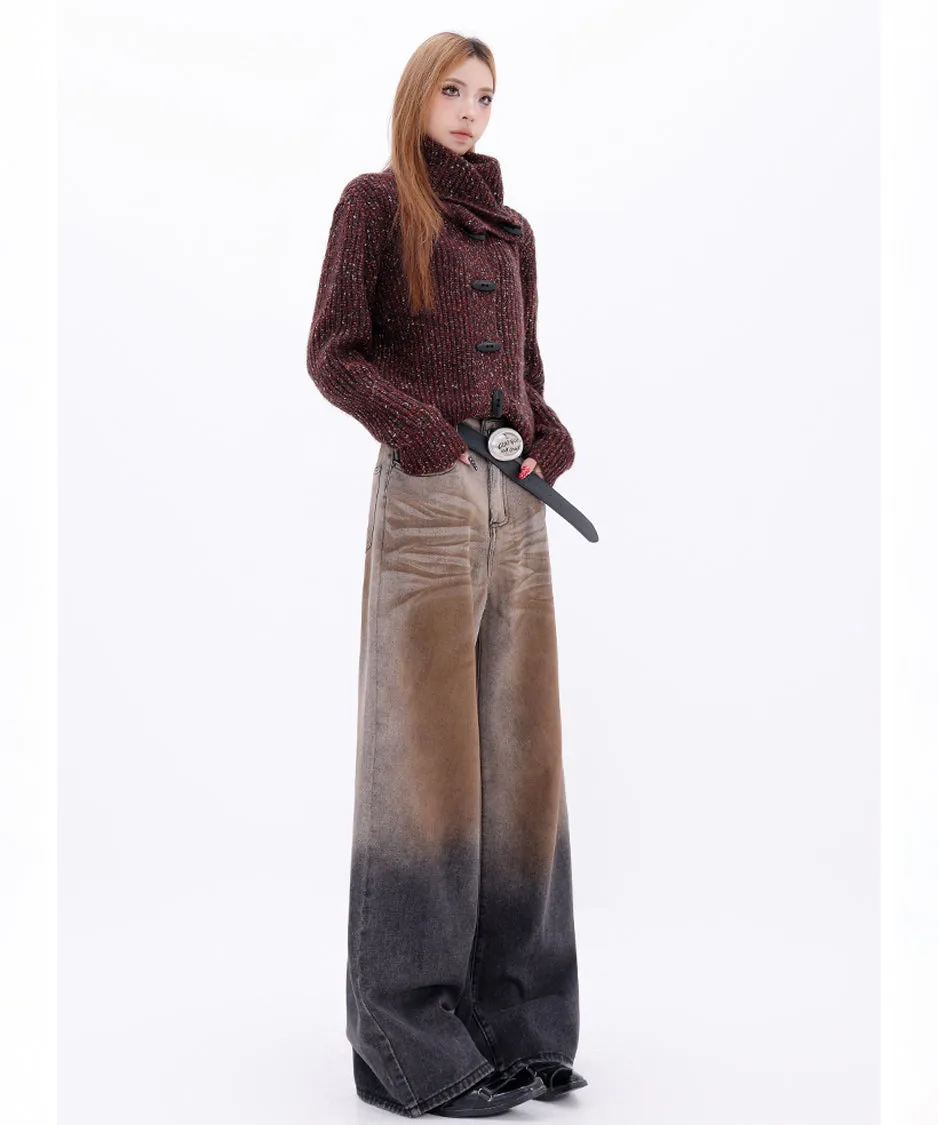 Washed Gradient Jeans