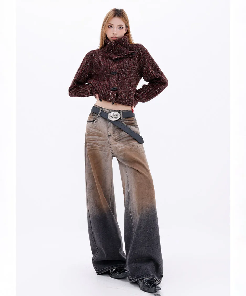 Washed Gradient Jeans