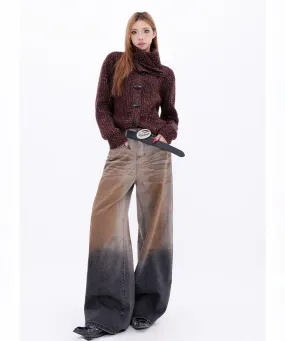 Washed Gradient Jeans