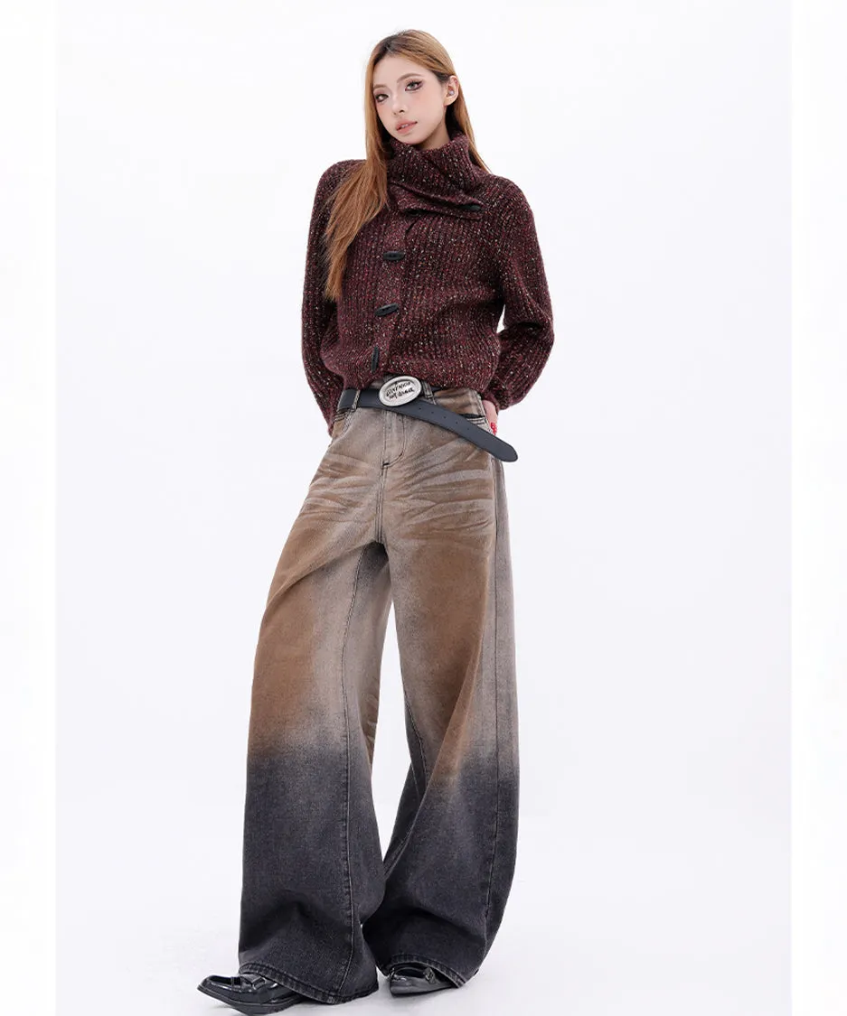 Washed Gradient Jeans