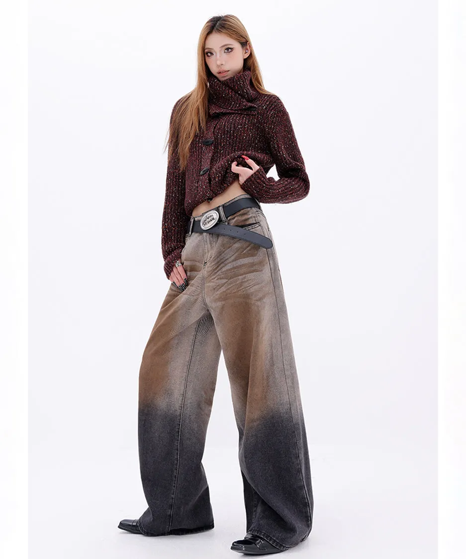 Washed Gradient Jeans