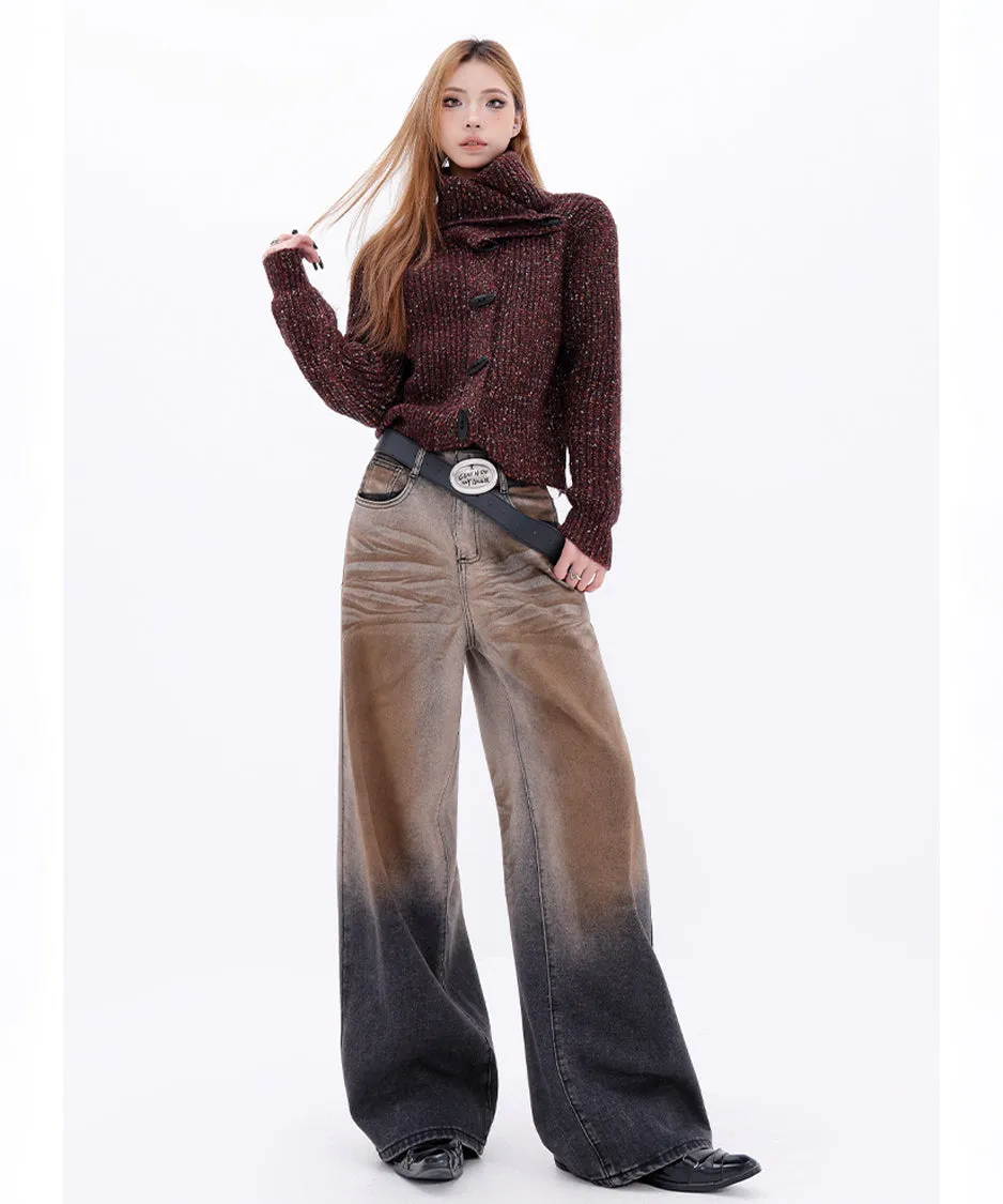 Washed Gradient Jeans