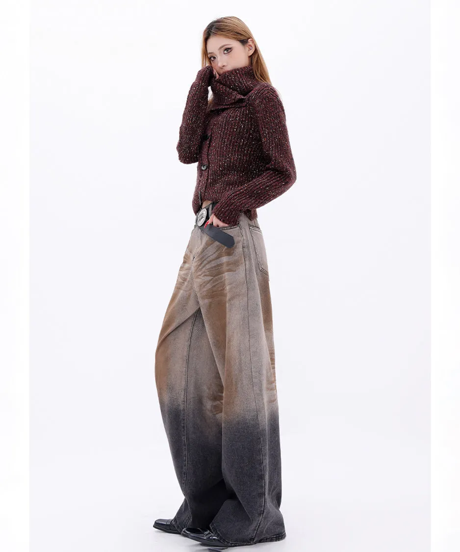 Washed Gradient Jeans
