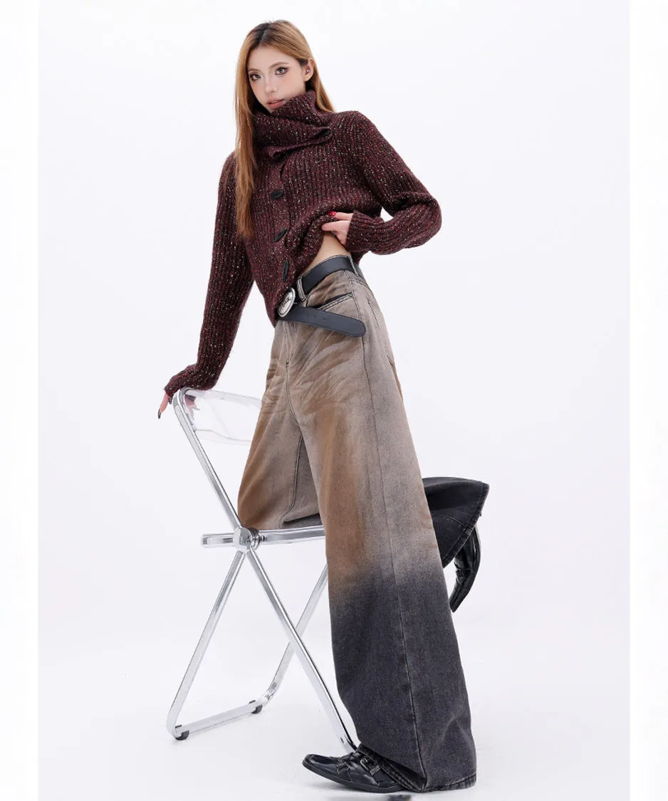 Washed Gradient Jeans